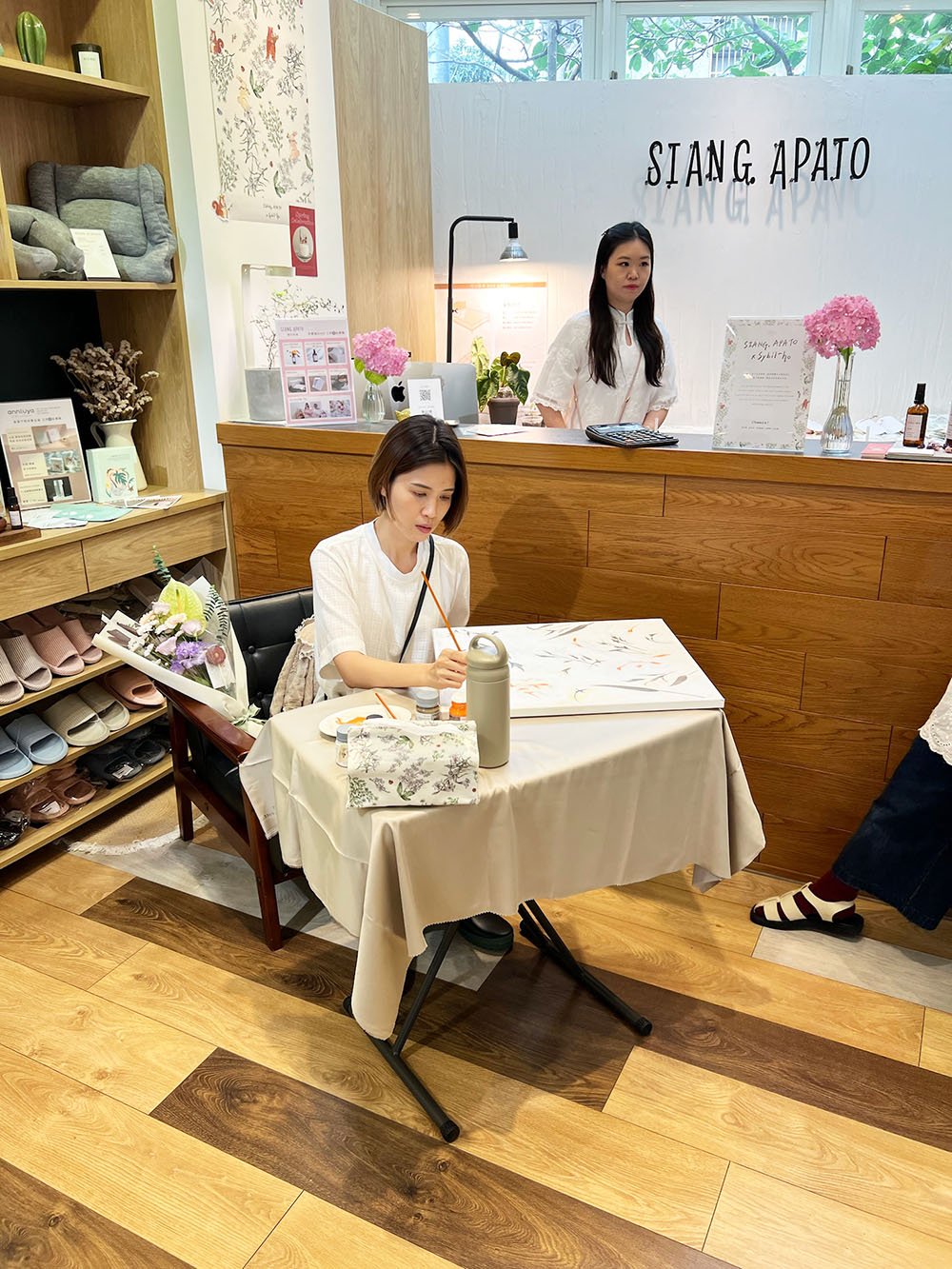 Sybil現場作畫 Sybil現場作畫