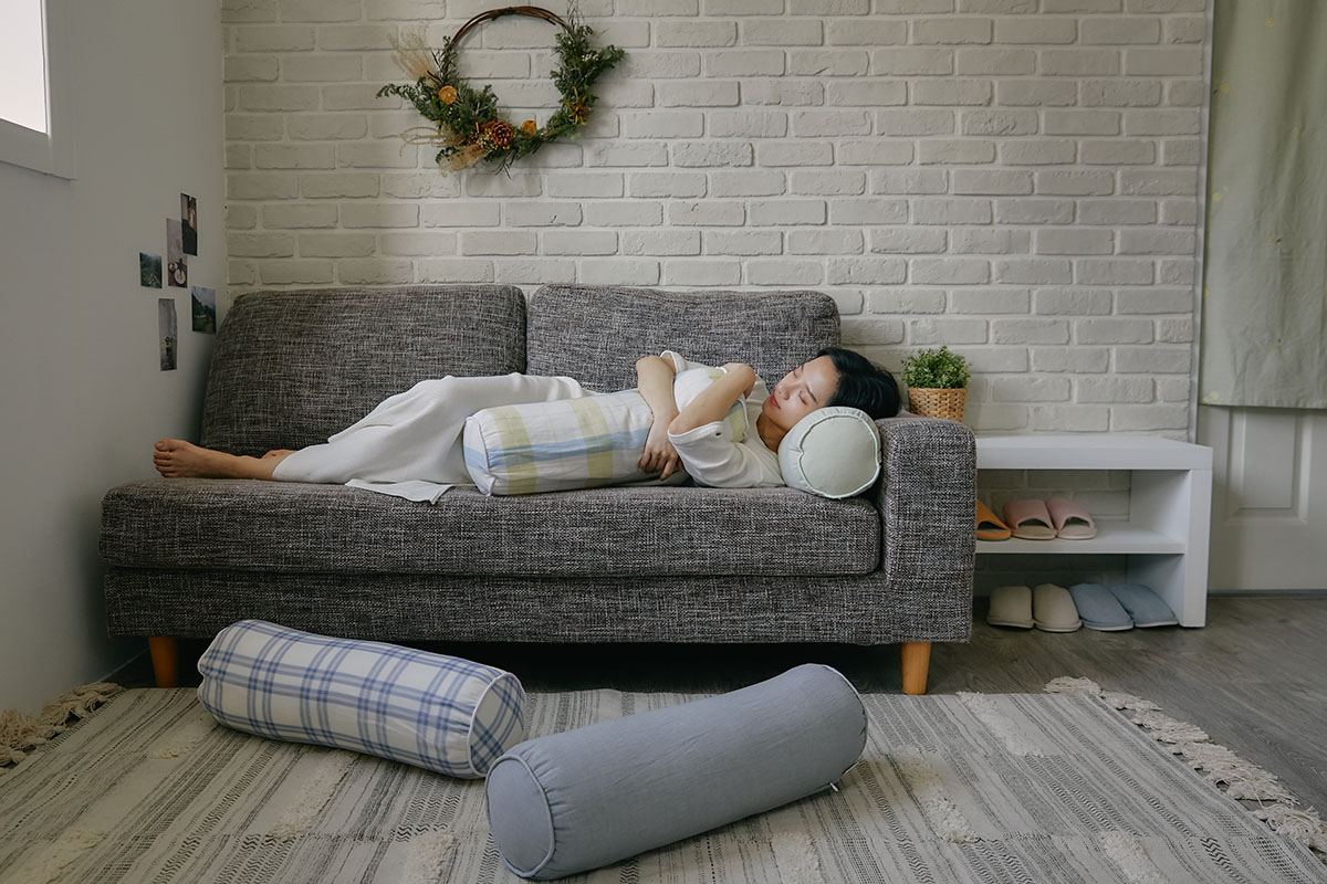 雙層紗圓柱長抱枕 雙層紗圓柱長抱枕